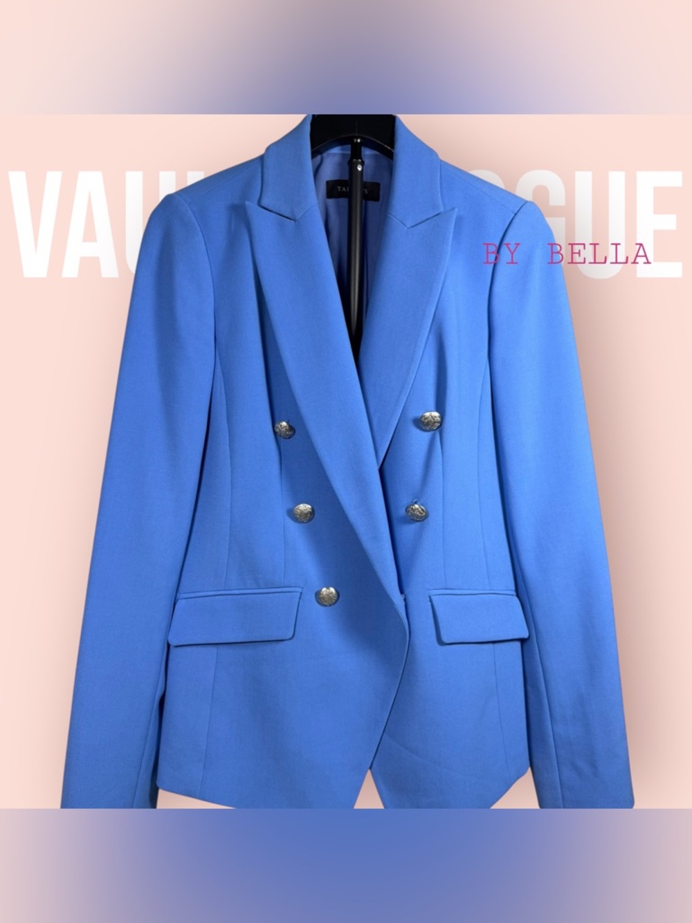Talbot Royal Blue Double-Breasted Womens Blazer